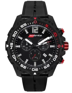 ArmourLite IsoBrite T100 Chronograph Series - Polycarbonate Case - Rubber Strap