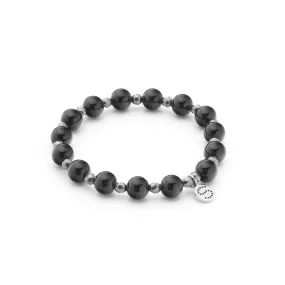 Aurora / Bracelet / Black Onyx   Silver