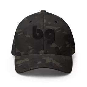 Black Camo Hat