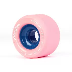 BLOOD ORANGE WHEELS Morgan pro CORAL PINK 65 MM 84A