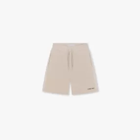 CROYEZ HEAVYWEIGHT LOGO SHORTS - KHAKI