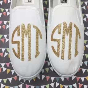 Customized Monogram Shoe