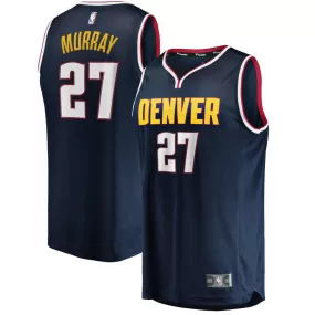 Denver Nuggets Jamal Murray Fanatics Branded Fast Break Player Icon Jersey Kids - Navy | Ireland F9470O4