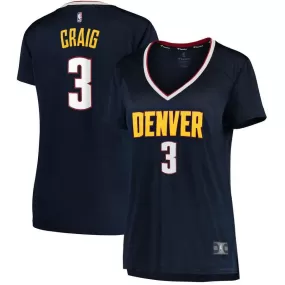 Denver Nuggets Torrey Craig Fanatics Branded Fast Break Player Icon Jersey Womens - Navy | Ireland R1167B9