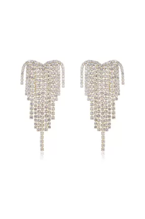 Gala Crystal Fringe Earrings