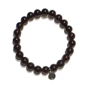 Garnet Stretch Bracelet