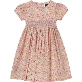 Girls Smocked Dress - Adina