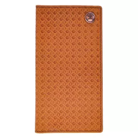 Hooey Brands Men's Hands Up Basketweave Rodeo Wallet