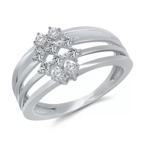 Kallati Eternal Diamond Ring in 14K White Gold