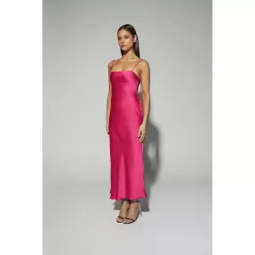 Kianna Jacinta Dress - Fuchsia