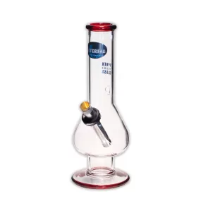 Little Lantern Glass Bong - Red