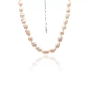 Men's Blanc / Necklace / Pearl   Silver