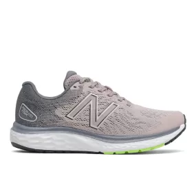 'New Balance' Women's Fresh Foam 680v7 - Logwood w/Ocean Grey & Bleached Lime Glo