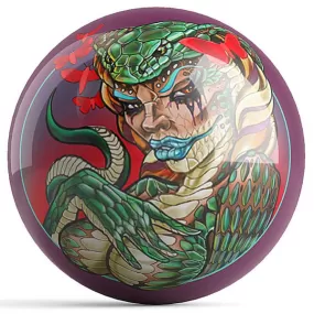 Ontheballbowling Cobra Girl Bowling Ball by J. Danger