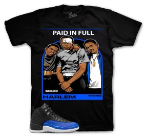 Retro 12 Hyper Royal Shirt - Frenemies- Black