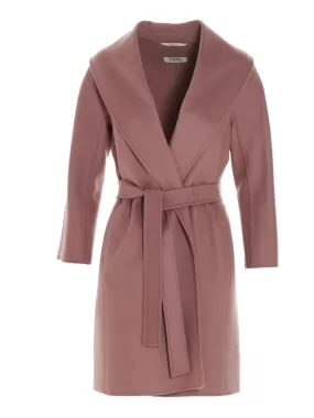 'S Max Mara Messi Belted Wrap Coat