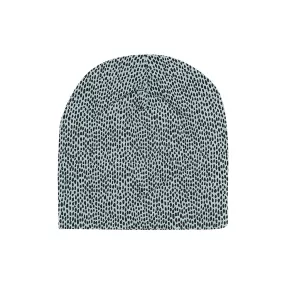 SGBeanie 4y-6y w/Pebbles - Sterling Blue, AOP Pebbles Mini