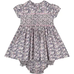 Smocked Baby Dress - Christine