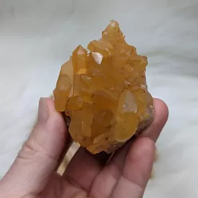 Sweet Tangerine Quartz Cluster ~ Inner Child Healing ~ Sacral Chakra Healing