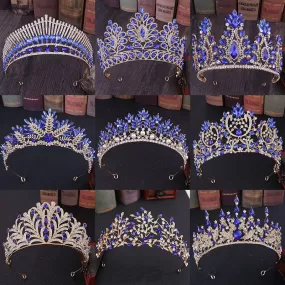 The Sapphire Blue Tiara Collection