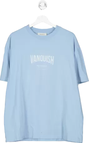 Vanquish Blue Heavy Weight Division Oversize T Shirt UK L