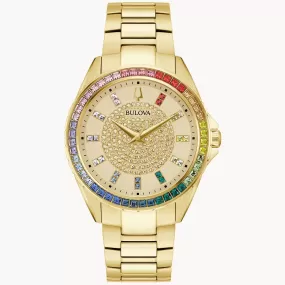 Women's Bulova Multi-Color Crystals Phantom 97A179