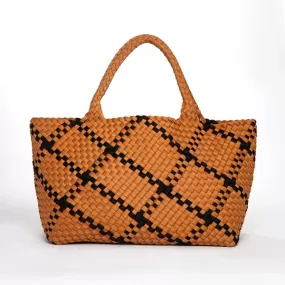 XL Vida Stripe Tote - Ginger